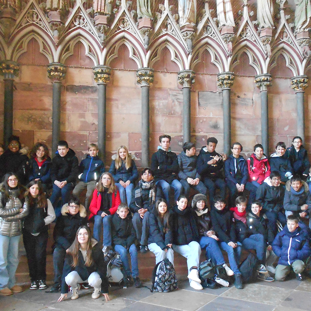 Saint-Joseph Vendôme voyage Friedrichshafen photo de groupe